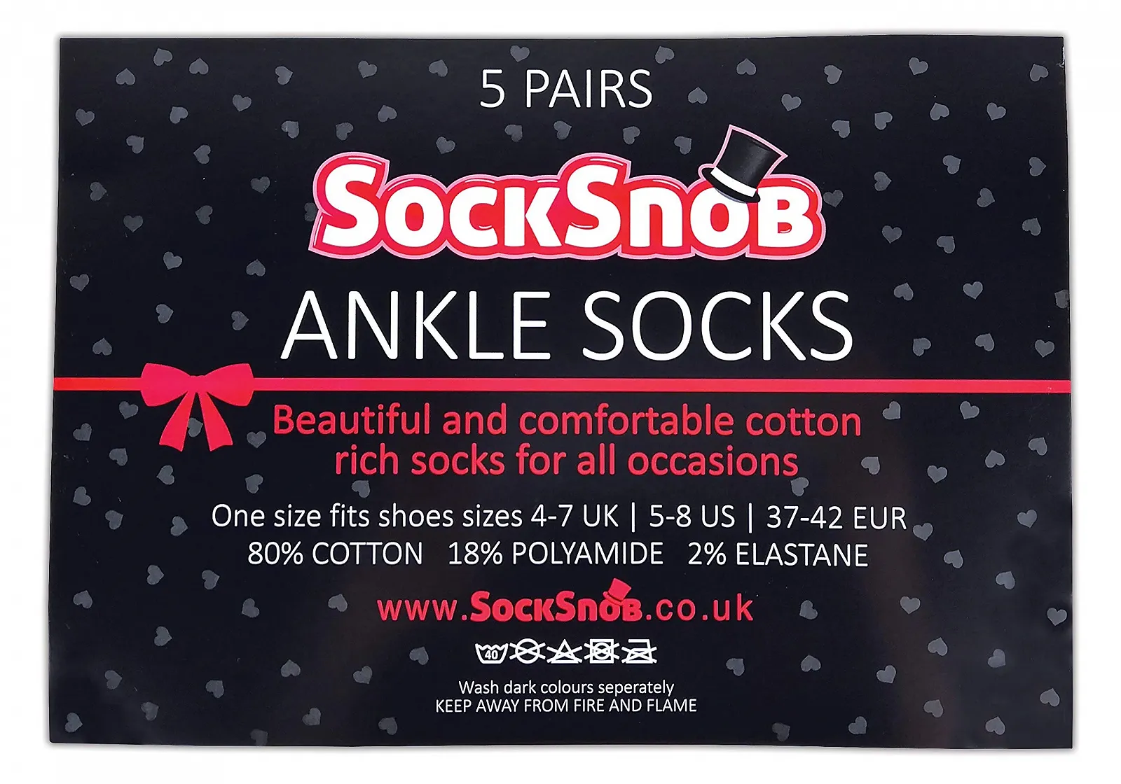 Шкарпетки Sock Snob, 5 пар, жіночі, бавовняні, фото №2 Шкарпетки Sock Snob, 5 пар, жіночі, бавовняні, фото №2