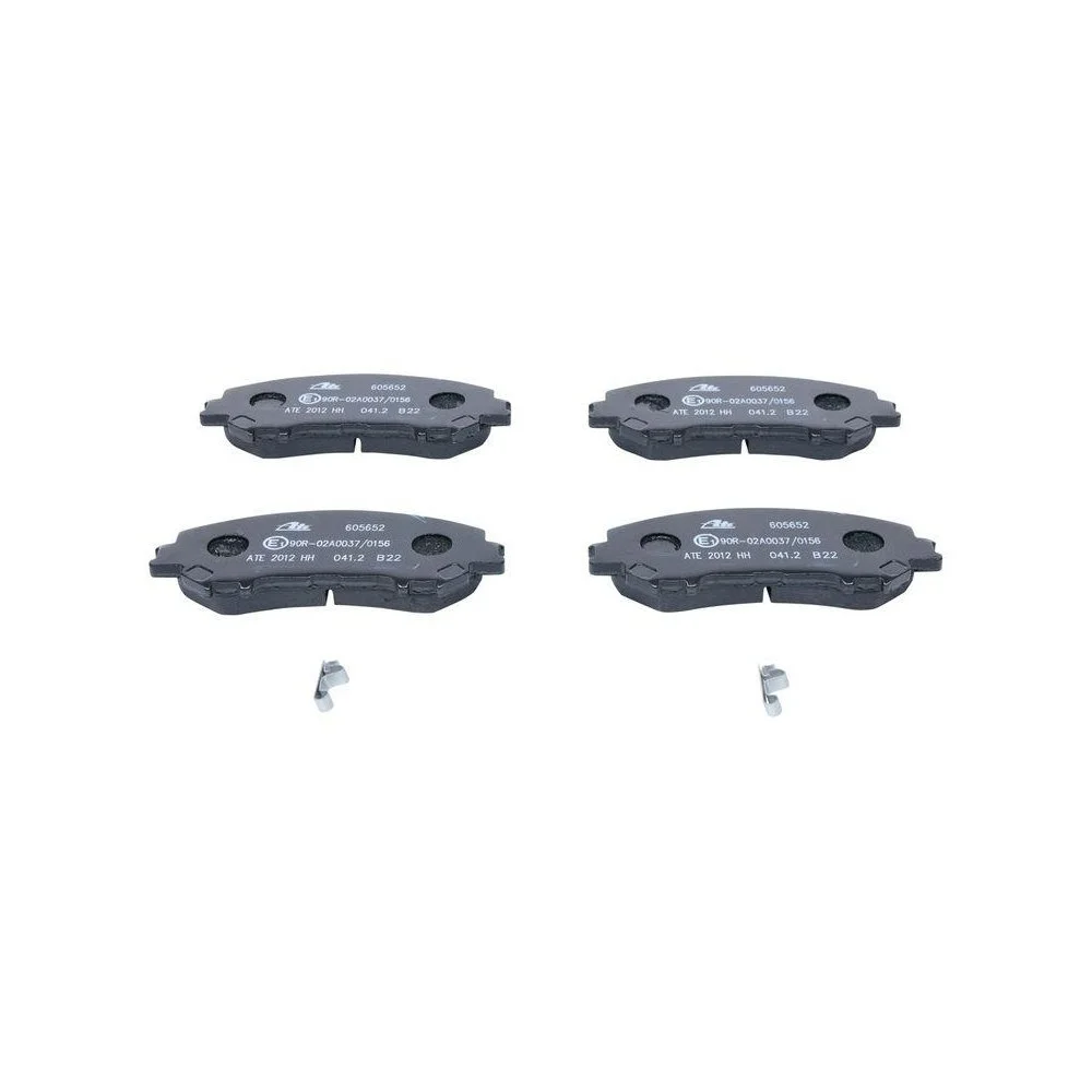 Комплект гальмівних колодок дискового гальма ATE 13.0460-5652.2 для NISSAN, передня вісь, фото №1 Комплект гальмівних колодок дискового гальма ATE 13.0460-5652.2 для NISSAN, передня вісь, фото №1