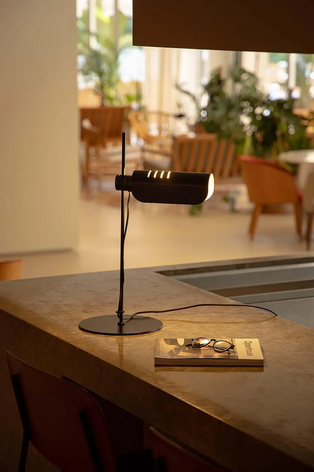 Настільна лампа Faro Barcelona Martinica 20033-133 Чорна, фото №3