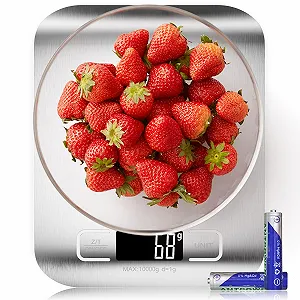 Кухонні ваги GeeRic Digital LCD 10kg 1g Stainless Steel - Фото 1