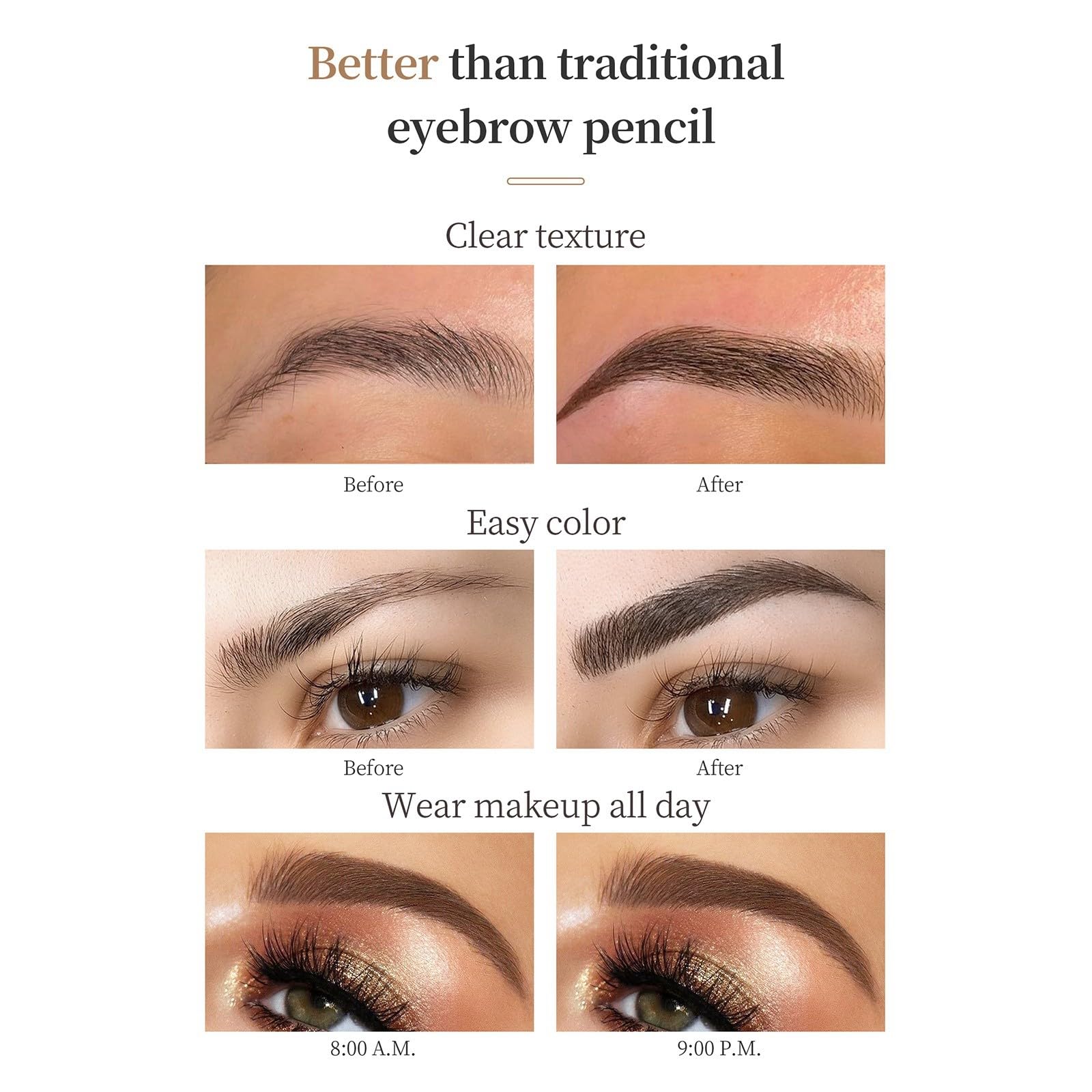 Карандаш Wild Liquid Four для бровей, натуральный, не размазывающийся, четырехзубцевый, 1мл (C, один размер), фото №4 Карандаш Wild Liquid Four для бровей, натуральный, не размазывающийся, четырехзубцевый, 1мл (C, один размер), фото №4