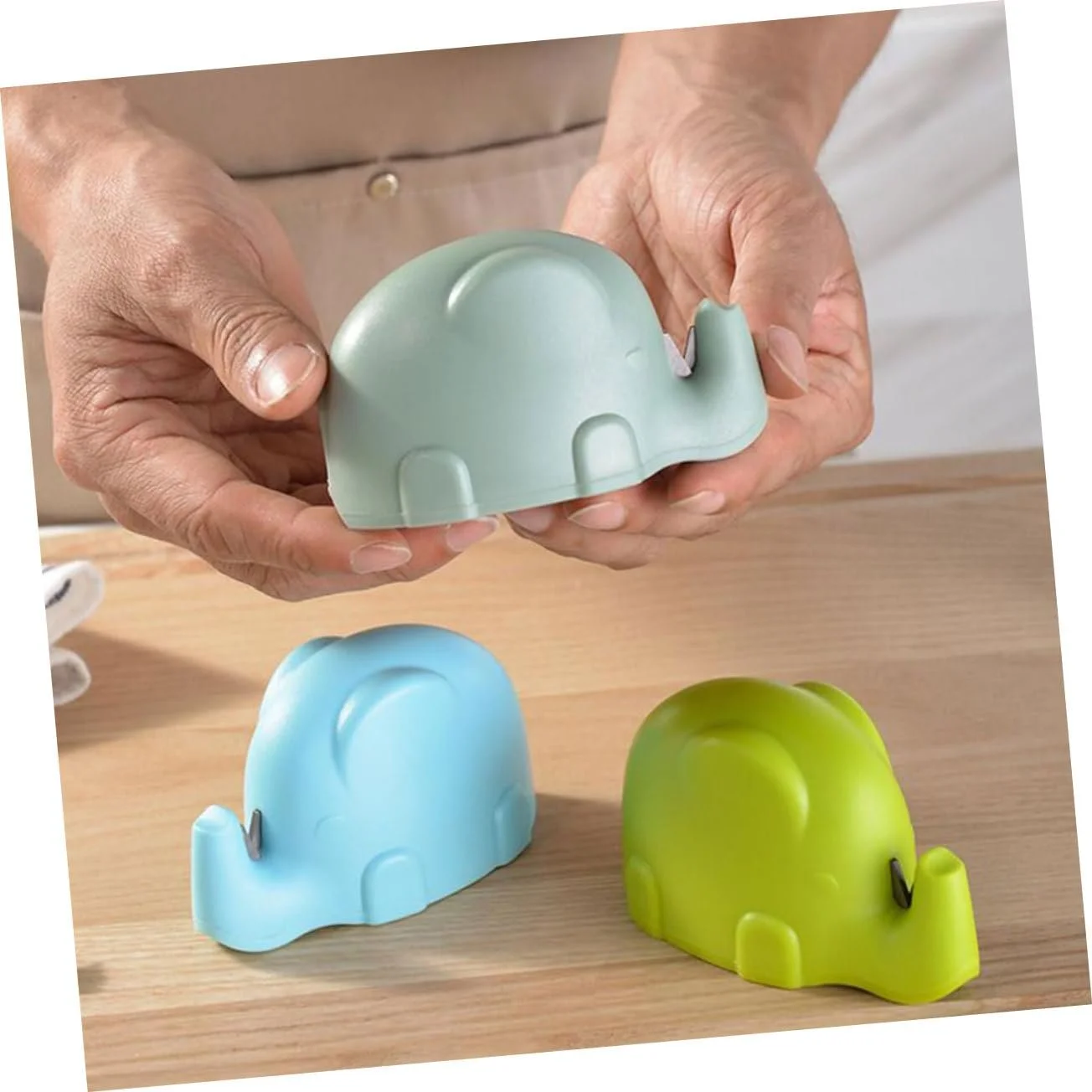 Набір для заточування ножів GLEAVI Слон 2 комплекти по 3 шт., фото №6 Набір для заточування ножів GLEAVI Слон 2 комплекти по 3 шт., фото №6