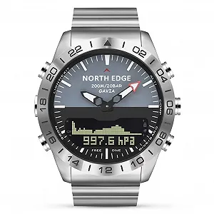 Годинник Авіатор NORTH EDGE GAVIA Аналоговий Цифровий synthetic.ua - Фото 1