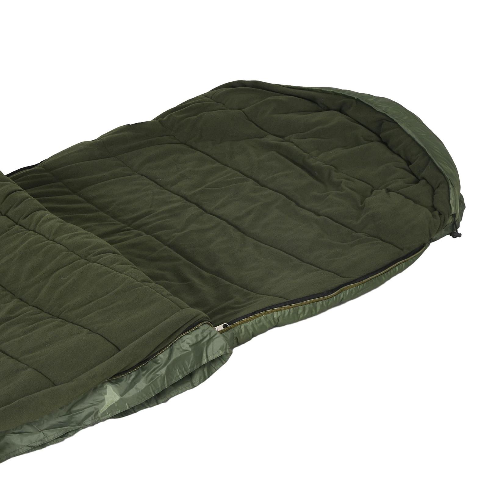 Спальний мішок Outsunny Blanket 3-4 сезони для дорослих компактний з чохлом, зелений, фото №7