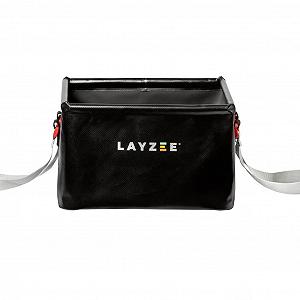 Миска складная LAYZEE 12 литров Черный - Фото 1