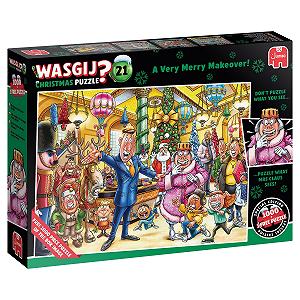 Пазл Wasgij Christmas 21 A Happy Transformation 2 x 1000 элементов - Фото 1