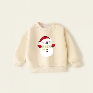 Джемпер Christmas 164, Толстовка 134 для мальчиков - Толстовка с принтом, с длинными рукавами и круглым вырезом, повседневная уютная флисовая кофта для праздничного наряда на праздник synthetic.ua - Фото 1