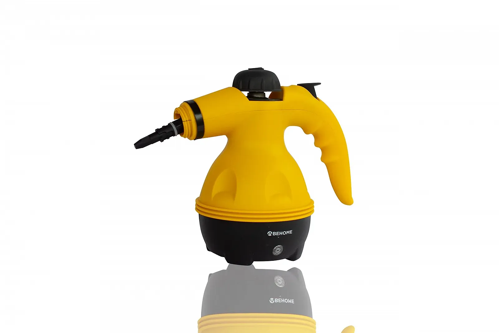 Ручной пароочиститель BEHOME с 9 аксессуарами для удаления грязи Желтый, фото №3 Ручной пароочиститель BEHOME с 9 аксессуарами для удаления грязи Желтый, фото №3