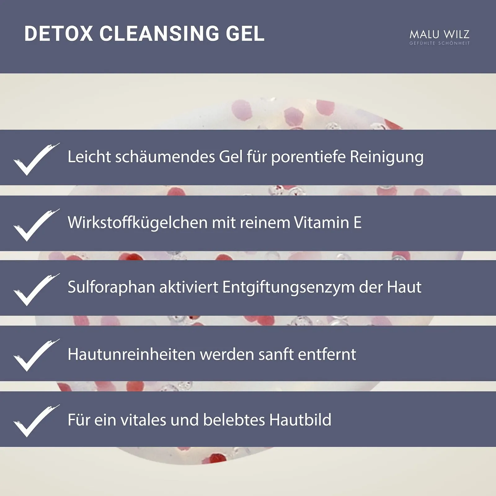 Гель для умывания Malu Wilz Detox 100 мл, фото №4