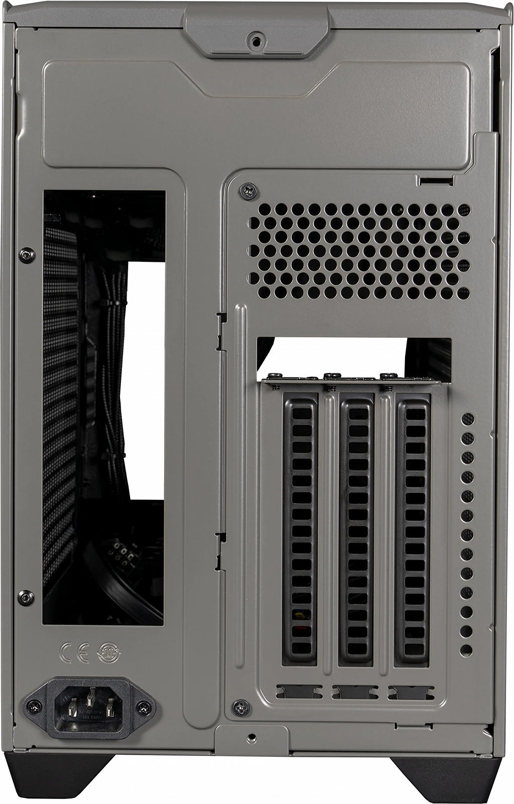 Корпус Cooler Master MasterBox NR200P MAX / V850 SFX Gold / радіатор 280 мм / Mini-ITX / PCIe 4.0 Riser / Сірий, фото №7