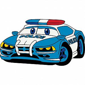 Купить Роспись по холсту Полицейская машинка Art Craft 15072-AC 25х30 см - Фото 1 Роспись по холсту Полицейская машинка Art Craft 15072-AC 25х30 см - Фото 1