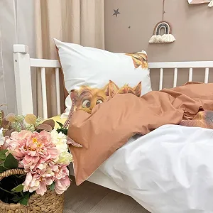 Підковдра на блискавці (145 х 210 см) та наволочка (50 х 70 см), Руді коти ціна на synthetic.ua - Фото 1 Підковдра на блискавці (145 х 210 см) та наволочка (50 х 70 см), Руді коти synthetic.ua - Фото 1
