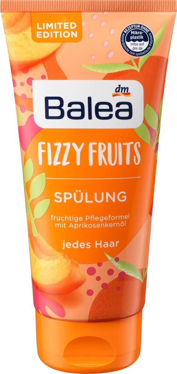 Набір Balea Кондиціонер Professional Oil Repair Intensive Для пошкодженого сухого волосся (2 x 200 мл) + Кондиціонер Fizzy Fruits з олією абрикосових кісточок та провітаміном B5 (200 мл), фото №4