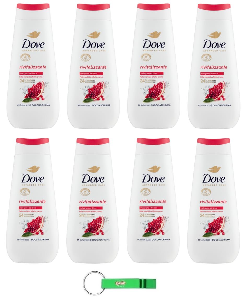 Гель для душу Dove Advanced Care Docciaschiuma Dolce Nutrimento з гранатом та гібіскусом 225 мл упаковка з 8 шт., фото №1 Гель для душу Dove Advanced Care Docciaschiuma Dolce Nutrimento з гранатом та гібіскусом 225 мл упаковка з 8 шт., фото №1