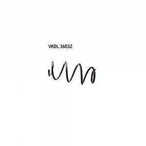 Пружина подвески SKF VKDL 36032 для RENAULT DACIA, задняя ось - Фото 1