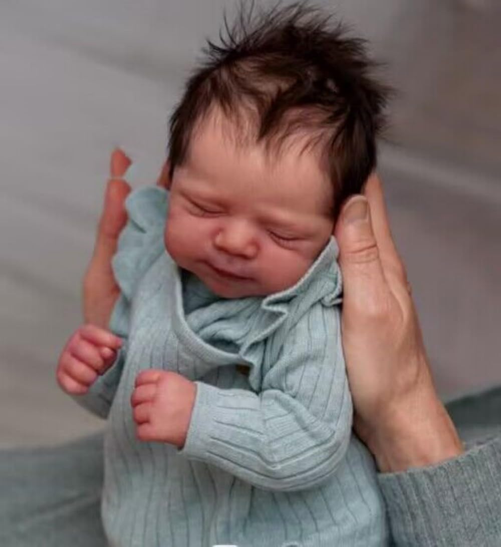 Кукла Anano Lifelike Reborn 46 см Силиконовая Спящая Новая Кукла для Девочек, фото №3