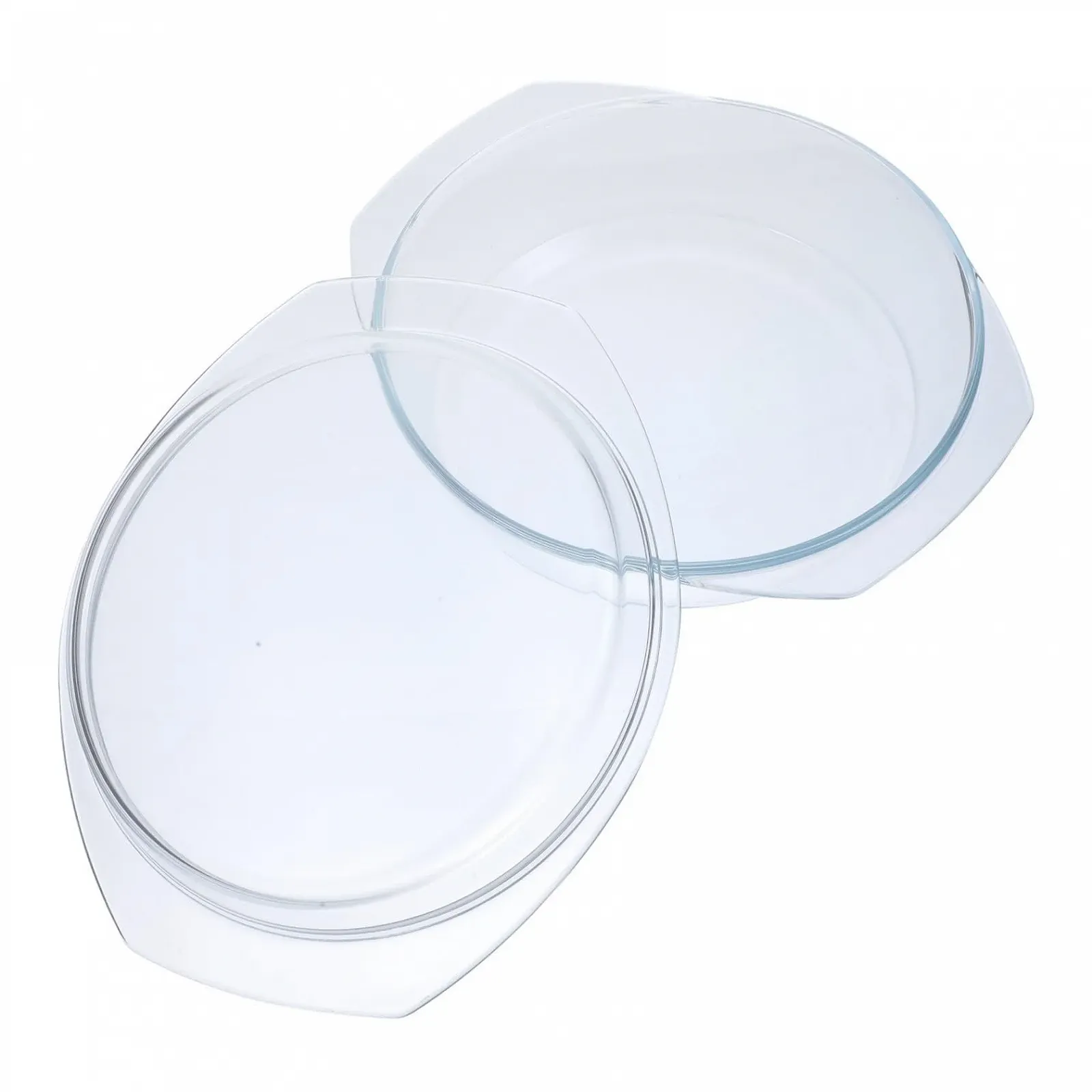 Форма для запікання Healifty з кришкою, термостійка, кругла, фото №1 Форма для запікання Healifty з кришкою, термостійка, кругла, фото №1