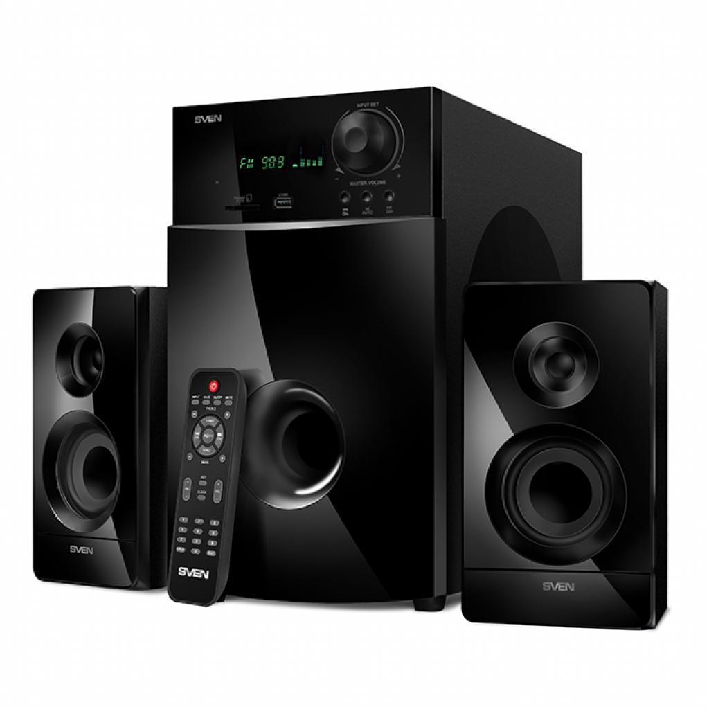 Акустические системы (колонки) SVEN MS-2100 Black MS-2100 Black, фото №1