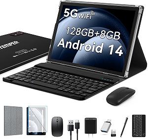 Планшет 10.1" ANTEMPER D113 4+4/128 ГБ 5G 1-SIM 8 ядер Android 14 7000 mAh Черный - Фото 1