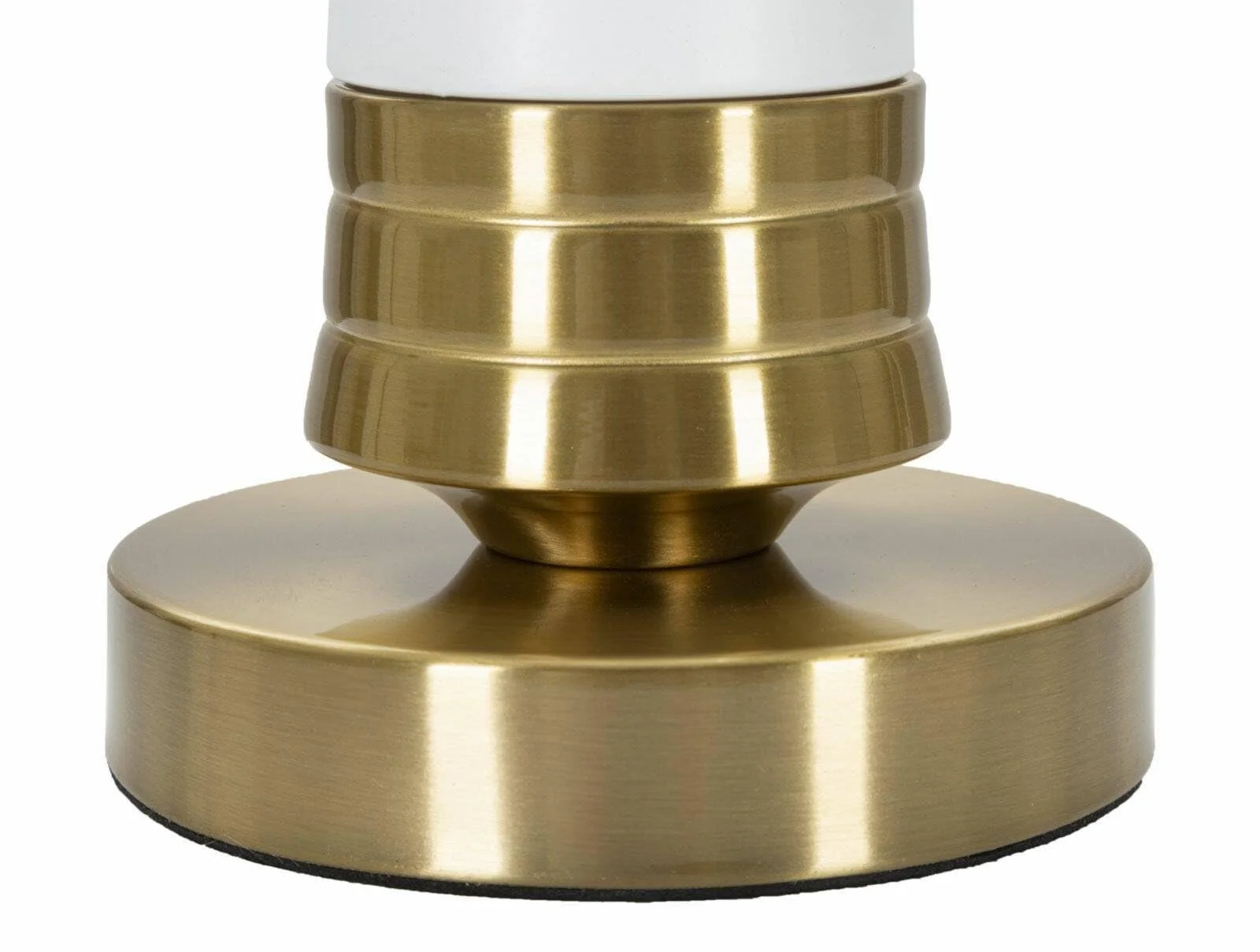 Настільна лампа Dmora Bonefro 31 x 31 x 52 см Біла та золота, фото №4