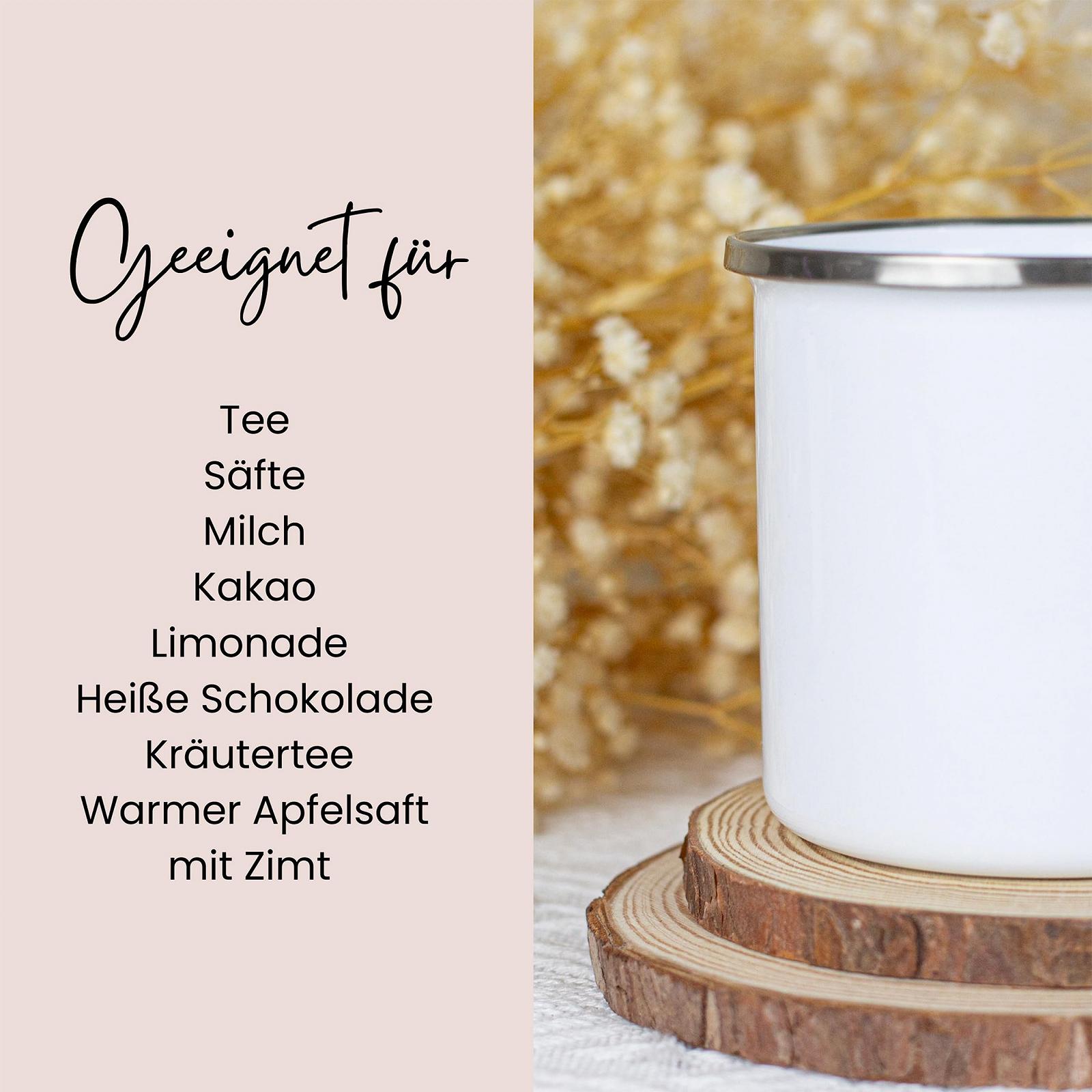 Емальована дитяча кружка з іменем GRAZDesign Сова, дитяча небиткий кухоль 300 мл, фото №7