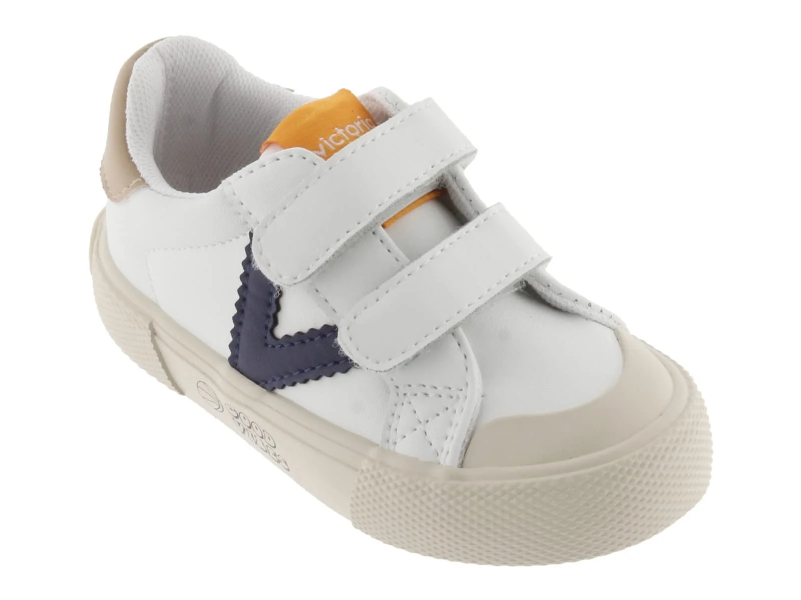 Кеди Victoria Tribu Шкіряний вигляд та застібка-липучка та контраст, фото №5