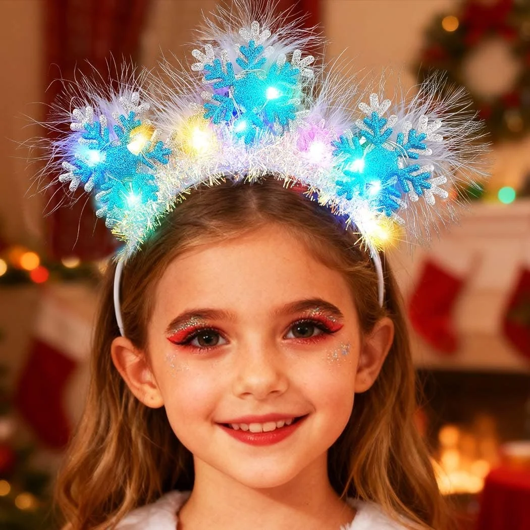 Обруч Zoestar Різдвяний, LED, фото №5