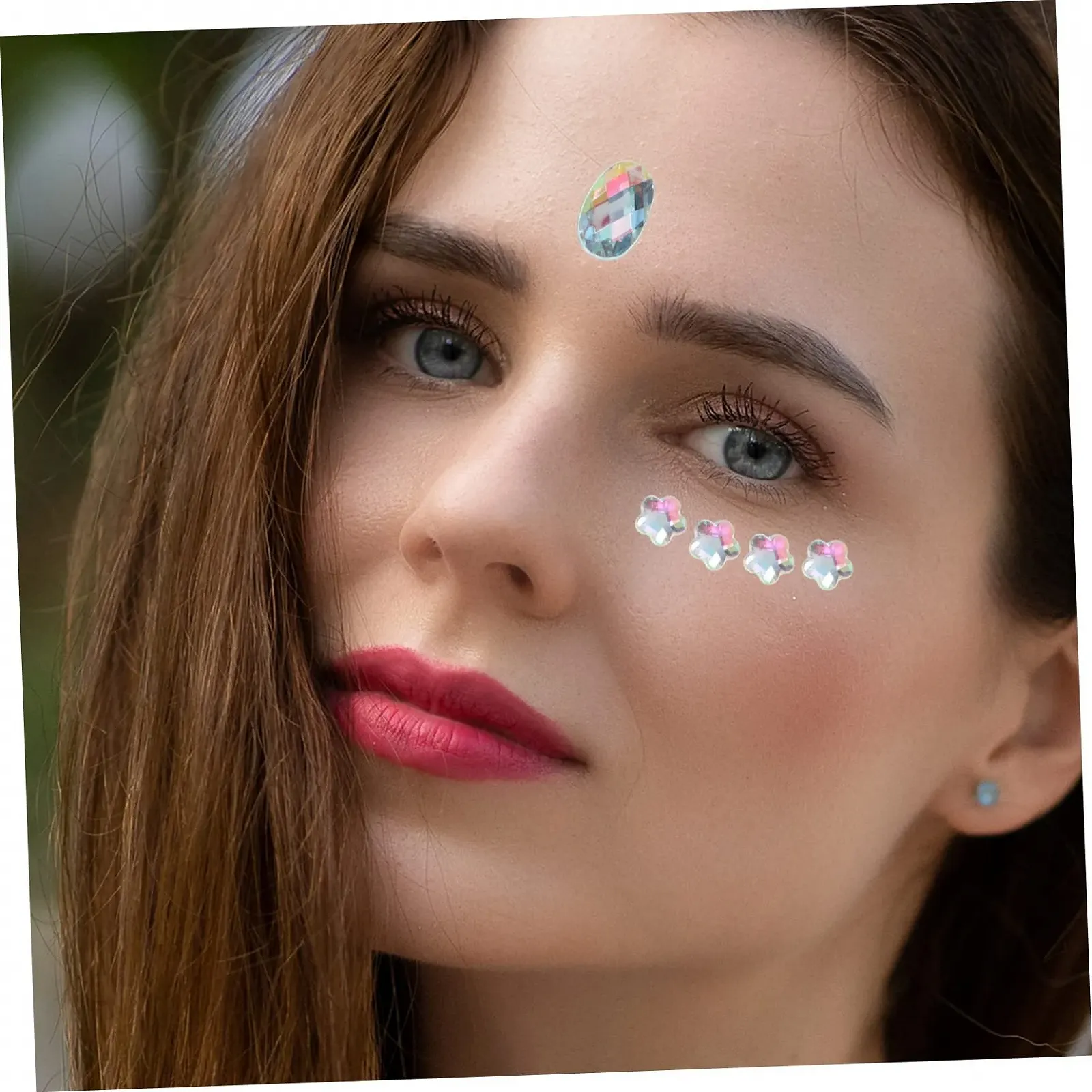 Стрази Плоскі Garneck Акрилові Камені 300 штук, фото №4