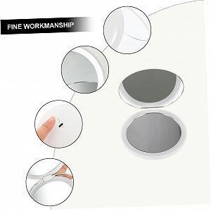 Зеркало Angoily Компактное Складное с подсветкой ABS Белое цена на synthetic.ua - Фото 1 Зеркало Angoily Компактное Складное с подсветкой ABS Белое synthetic.ua - Фото 1