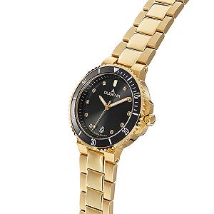 Женские часы Кварцевые Dugena Lady Diver 4461102 Нержавеющая сталь Минеральное стекло Застежка-кнопка 5 Бар, Браслет synthetic.ua - Фото 1