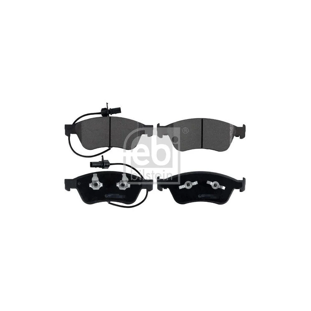 Комплект тормозных колодок, дисковый тормоз FEBI BILSTEIN 16526 для AUDI VW передний мост, фото №2