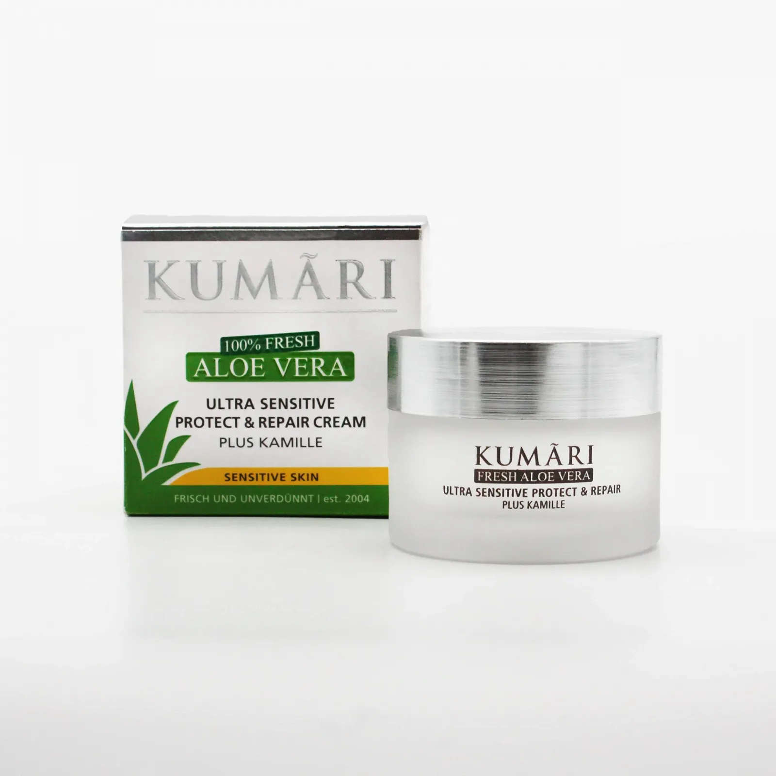 Захисний та відновлювальний крем KUMARI Ultra Sensitive 24-годинний догляд для чутливої сухої шкіри 50 мл, фото №1 Захисний та відновлювальний крем KUMARI Ultra Sensitive 24-годинний догляд для чутливої сухої шкіри 50 мл, фото №1