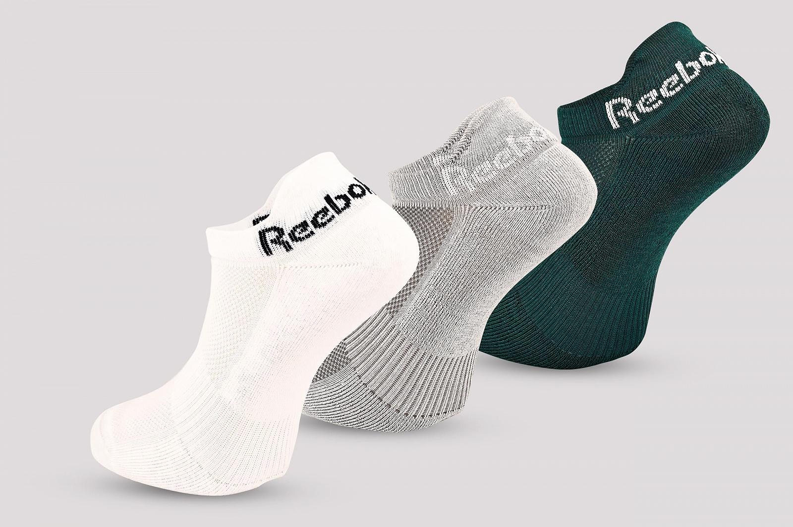 Носки Унисекс Reebok Collegiate 40-42 (3 пары в упаковке), фото №6