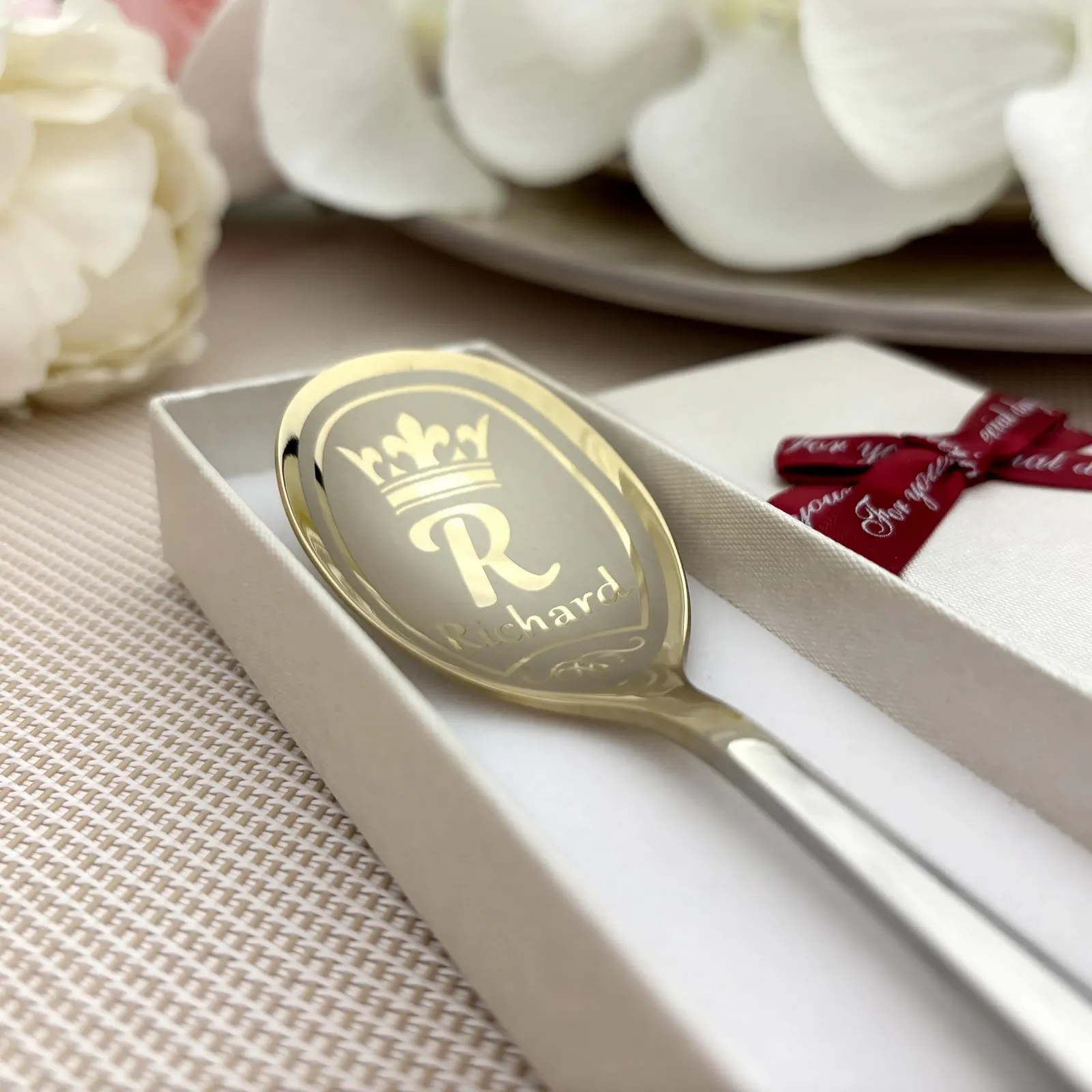 Ложка з іменним гравіюванням Ім'я на ложці Персоналізована, фото №4