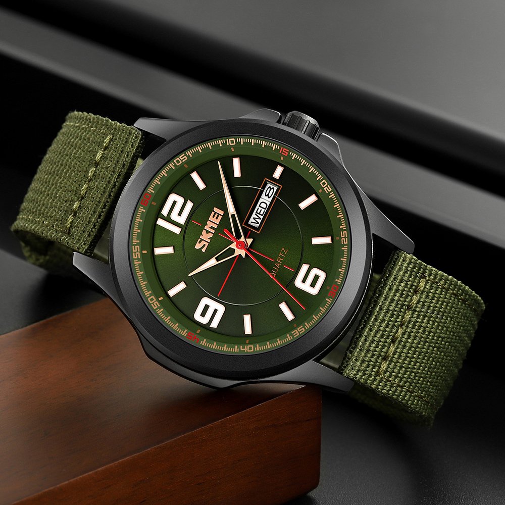 Годинник Skmei 9315AG Army Green, фото №4