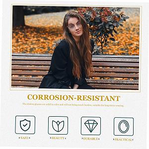 Сонцезахисні окуляри PACKOVE Без оправи Ретро-дизайн 90-х 4 шт. synthetic.ua - Фото 1