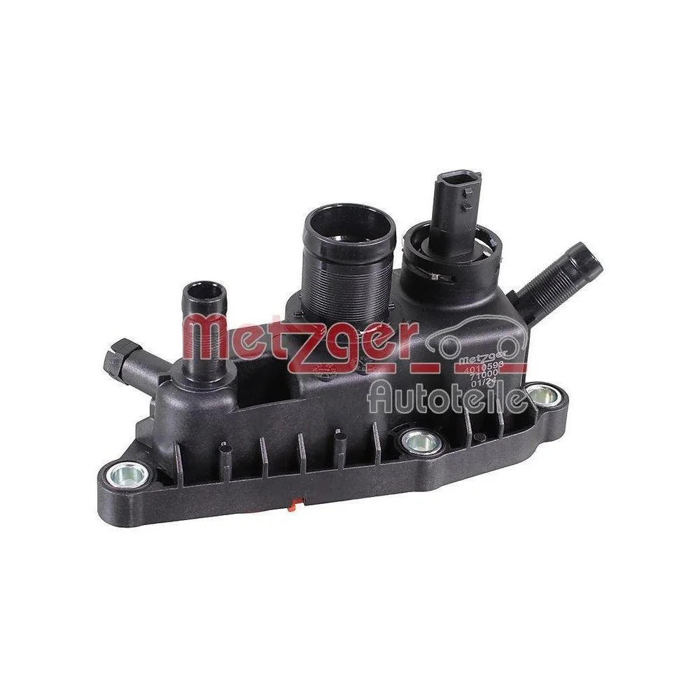 Фланець охолоджувальної рідини METZGER 4010593 для MERCEDES-BENZ RENAULT SMART, фото №1