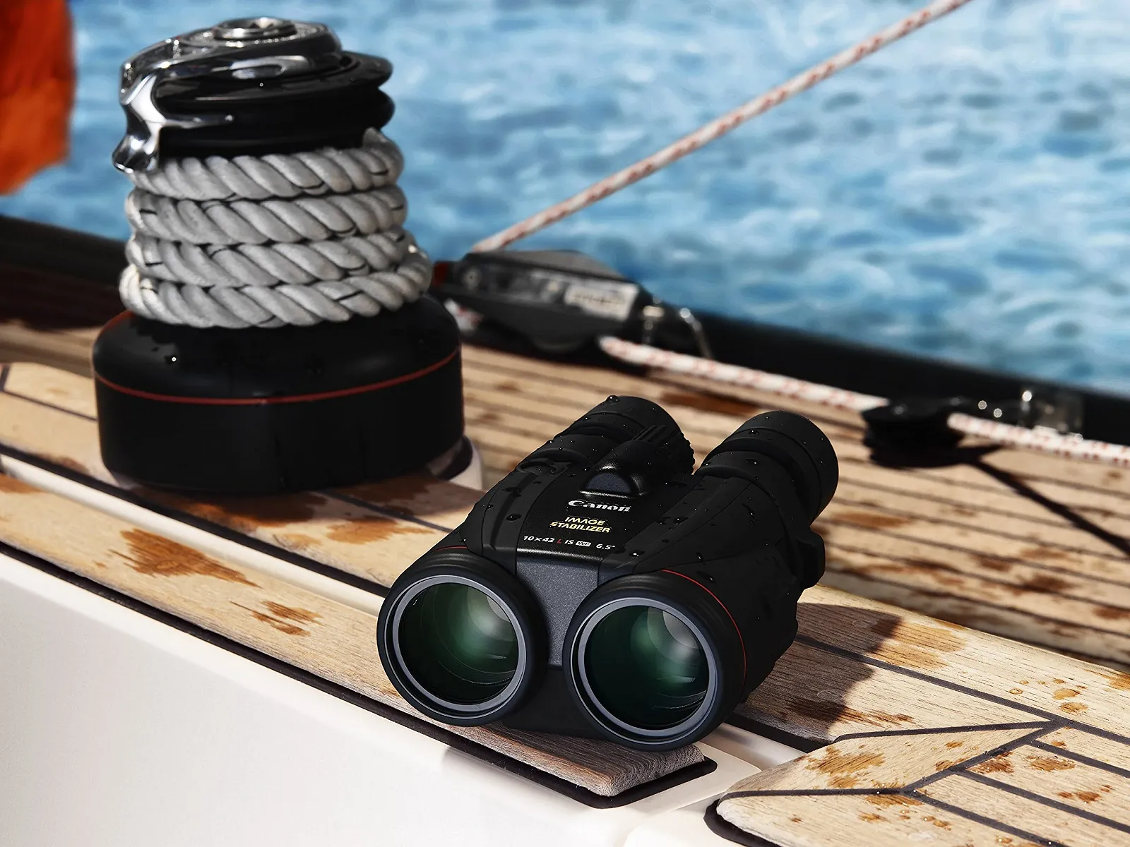 Бінокль Canon Prismatic 10x42 L IS WP, фото №4