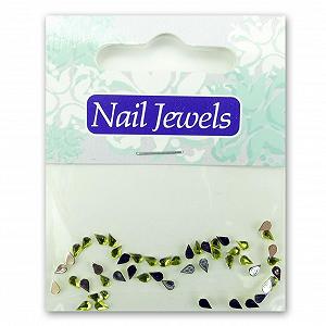 Капли со стразами для ногтей Акрил EigenArt Champagne - Фото 1