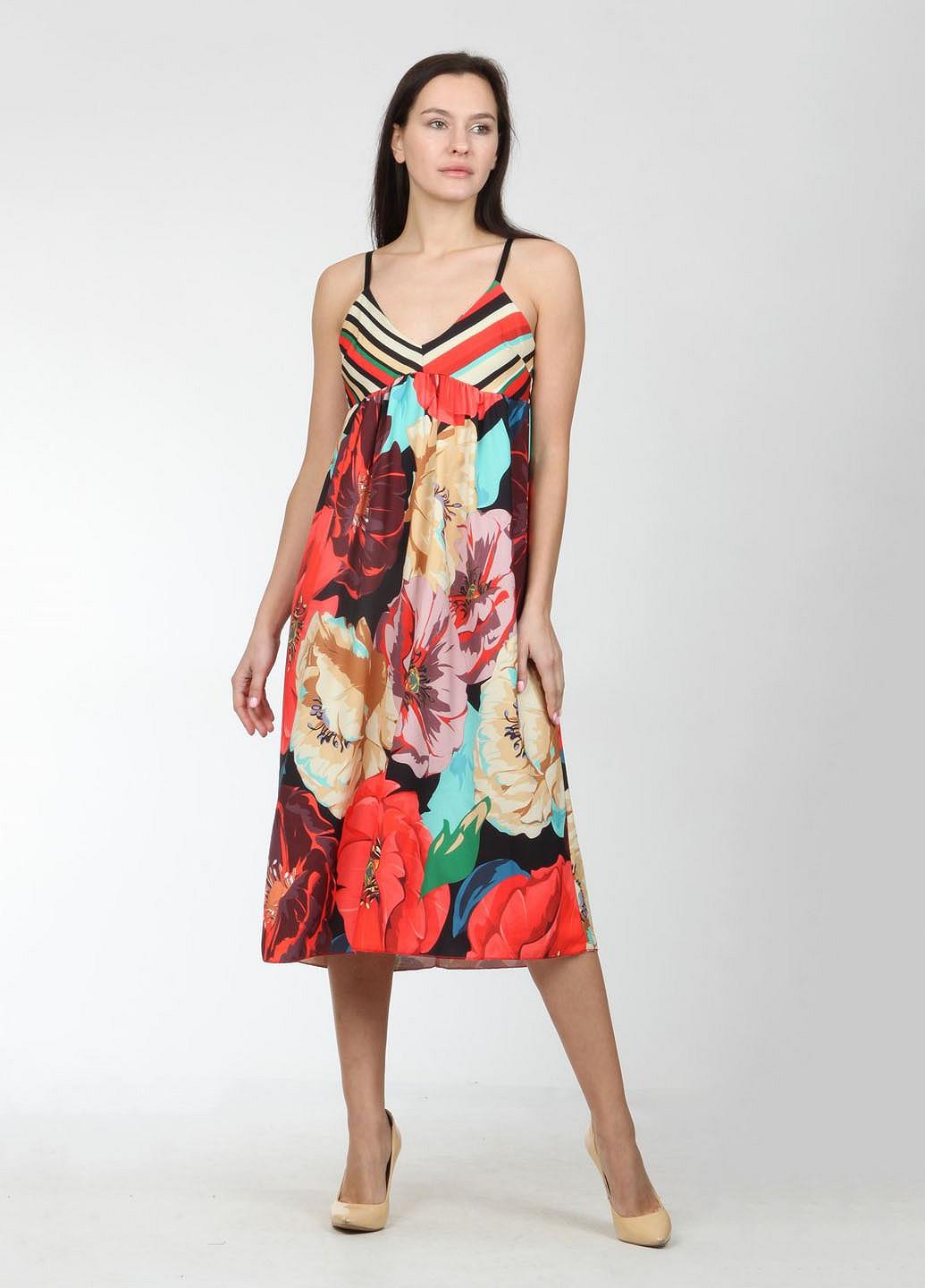 Сарафан New Collection S Комбинированный (CHA-1790-Mix), фото №5