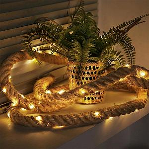 Гірлянда ENLACE, мотузка 2 м 40 LED, теплий білий - Фото 1