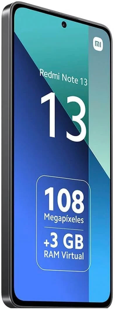 Смартфон Xiaomi Redmi Note 13 4G 8/256GB Midnight Black 6.67" 120 Гц 108 Мп, фото №3