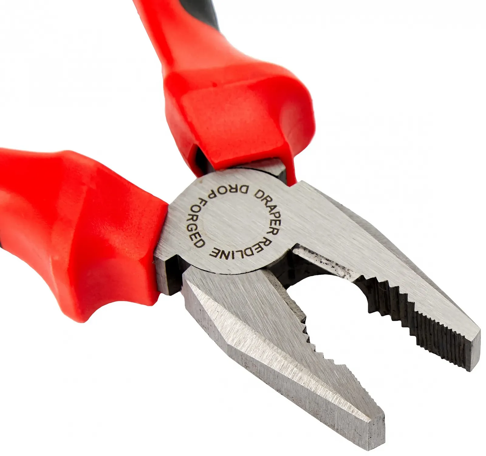 Набор плоскогубцев усиленных Draper Redline 68001, 160 мм, с мягкими ручками (3 штуки), фото №2 Набор плоскогубцев усиленных Draper Redline 68001, 160 мм, с мягкими ручками (3 штуки), фото №2