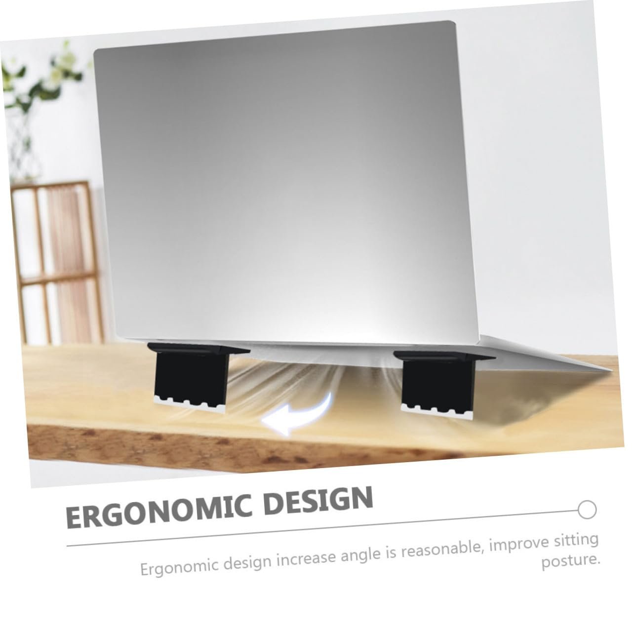 Подставка для ноутбука Портативная Маленькая 2 шт. Прочная Материал Складная Охлаждение Нескользящий дизайн, фото №5