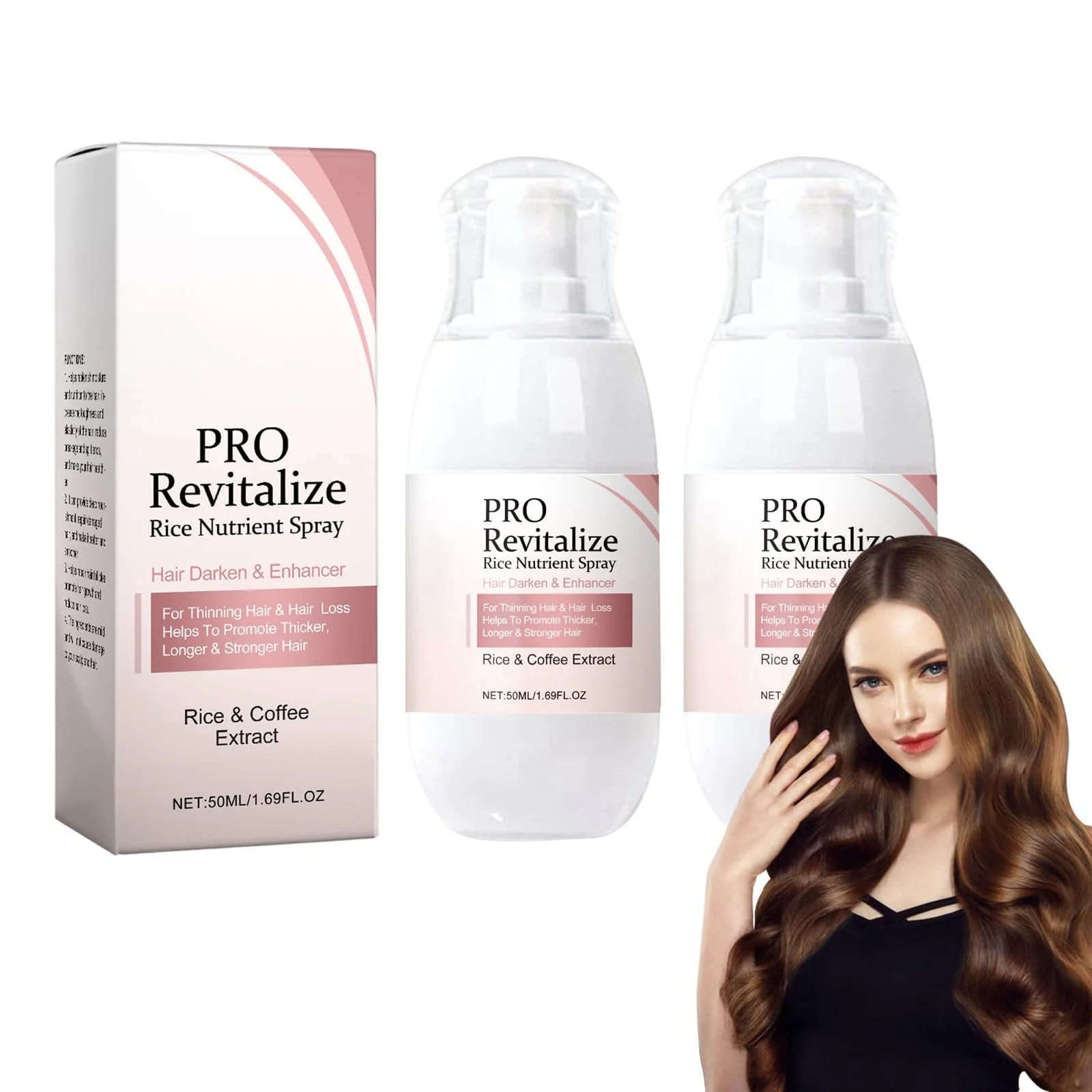 Спрей Tkekruh Hair Helper 50 мл, рисовий спрей для волосся, живить волосся, зволожує, зміцнює, фото №1