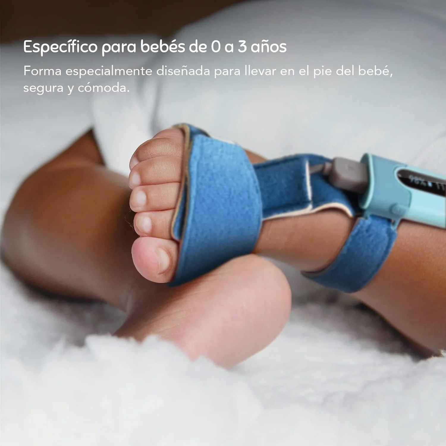 Пульсоксиметр для младенцев Babytone BabyO2 Голубой, фото №4 Пульсоксиметр для младенцев Babytone BabyO2 Голубой, фото №4