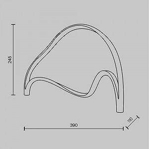 Настільна лампа LED MAYTONI DECORATIVE LIGHTING Plons Латунь PVC Метал 760LM 3000K synthetic.ua - Фото 1