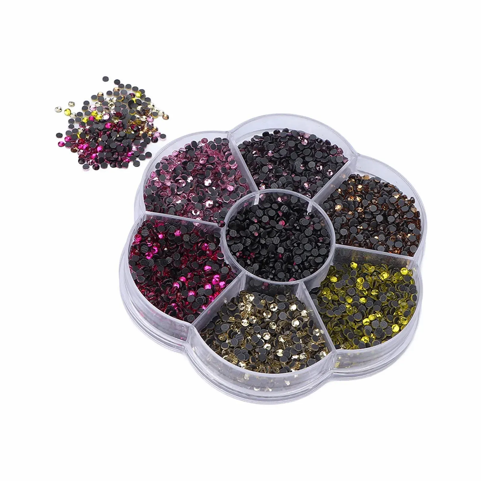 Стрази Сім кольорів S607-2, 10080 шт., фото №5