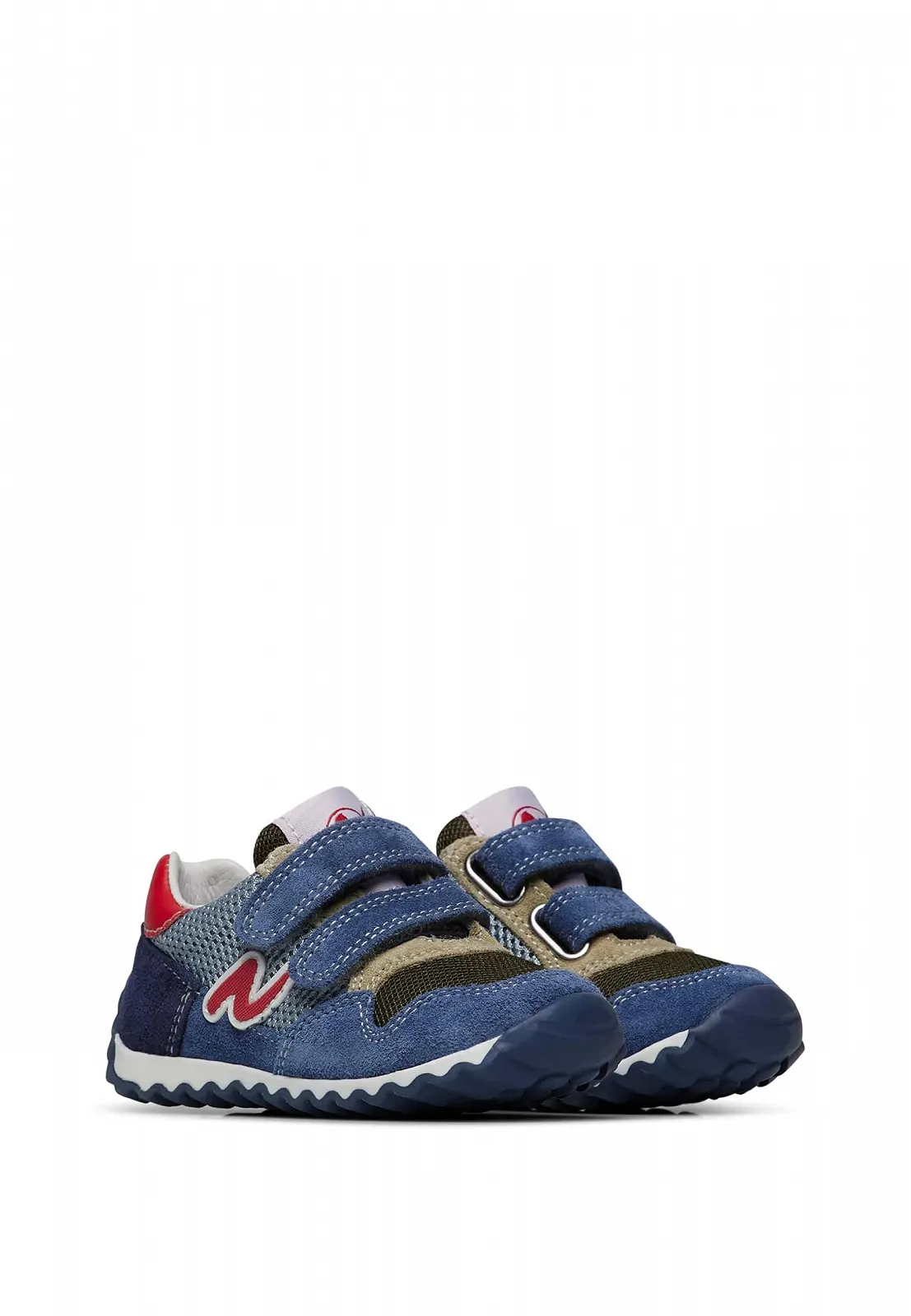 Взуття для хлопчиків Ясла Naturino Sammy 2 Vl. Suede / Net Сірий Bermuda, фото №7