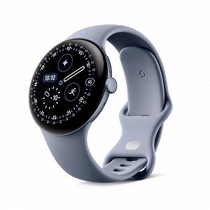 Смарт-часы Google Pixel Watch 4 (45мм) Satin Moonstone Aluminium Case с Moonstone Sports Band WiFi - Фото 1